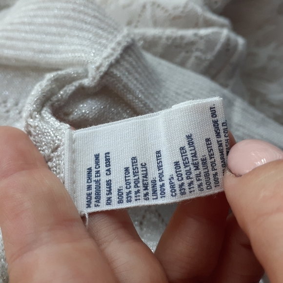 American eagle outfitters knitted white dress P88 - Picture 13 of 13